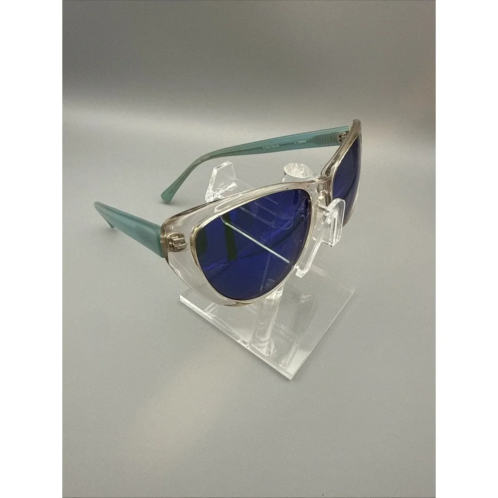 COLE HAAN AUTHENTIC CAT EYE SUNGLASSES FRAMES ONLY POLARIZED GRADIENT LENS CH615